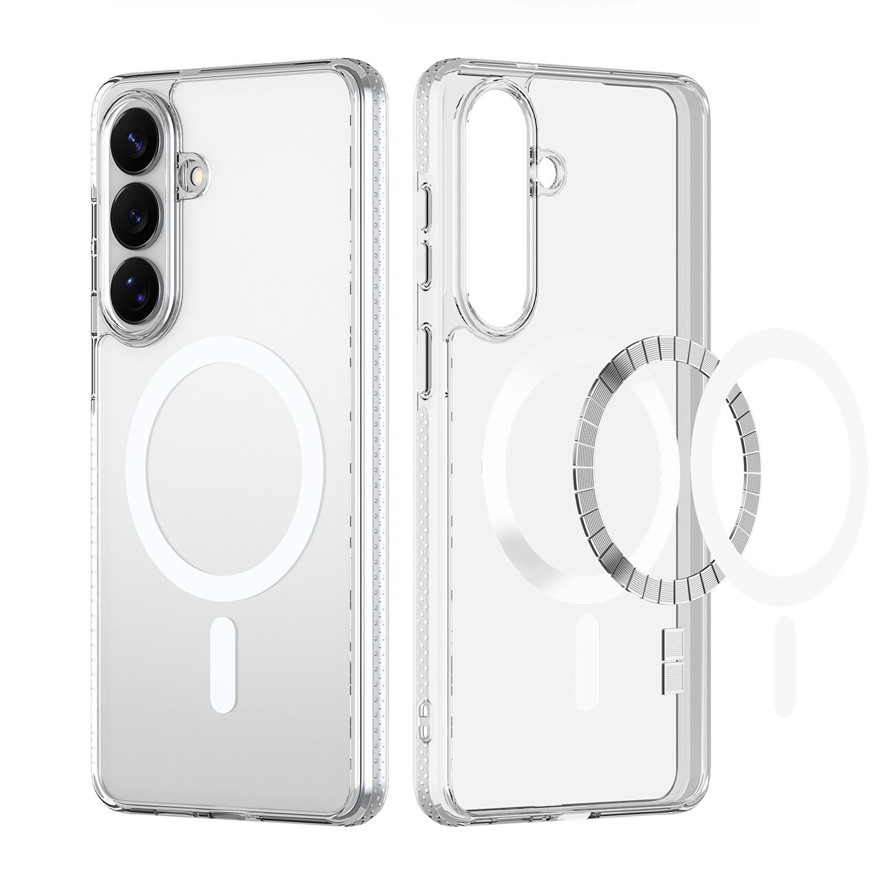Dux Ducis Clin Mag Case Kompatibel med MagSafe för Samsung S26 Plus - Transparent