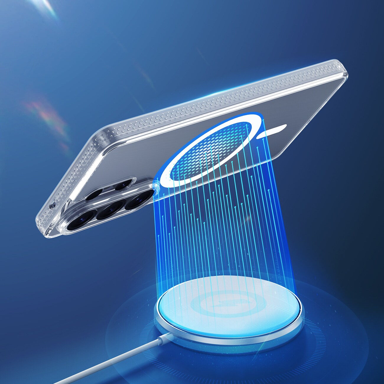 Dux Ducis Clin Mag Case Kompatibel med MagSafe för Samsung S26 Ultra - Transparent