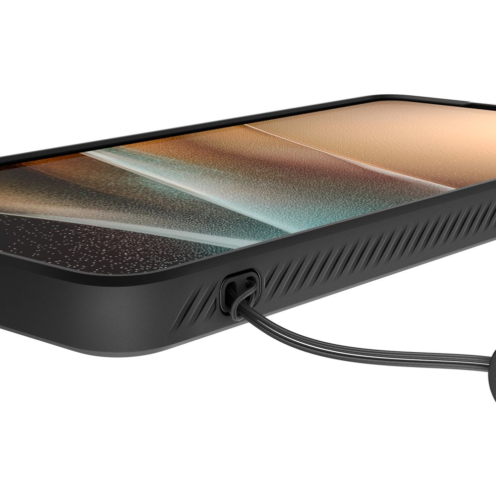 Spigen Liquid Air Mag MagSafe-fodral för Samsung Galaxy S26 Ultra - Svart