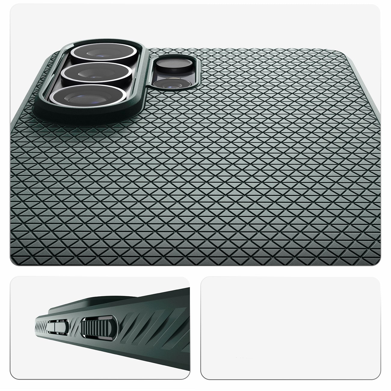Spigen Liquid Air Mag MagSafe-etui til Samsung Galaxy S26 Ultra - Grøn