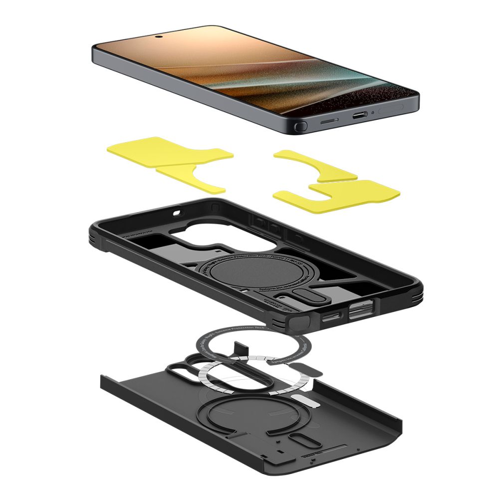 Spigen Tough Armor Mag MagSafe-fodral för Samsung Galaxy S26 Ultra - Svart