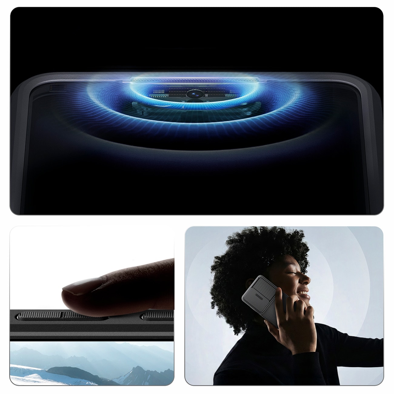 Spigen Optik Armor-etui til Samsung Galaxy S26 Ultra - Sort