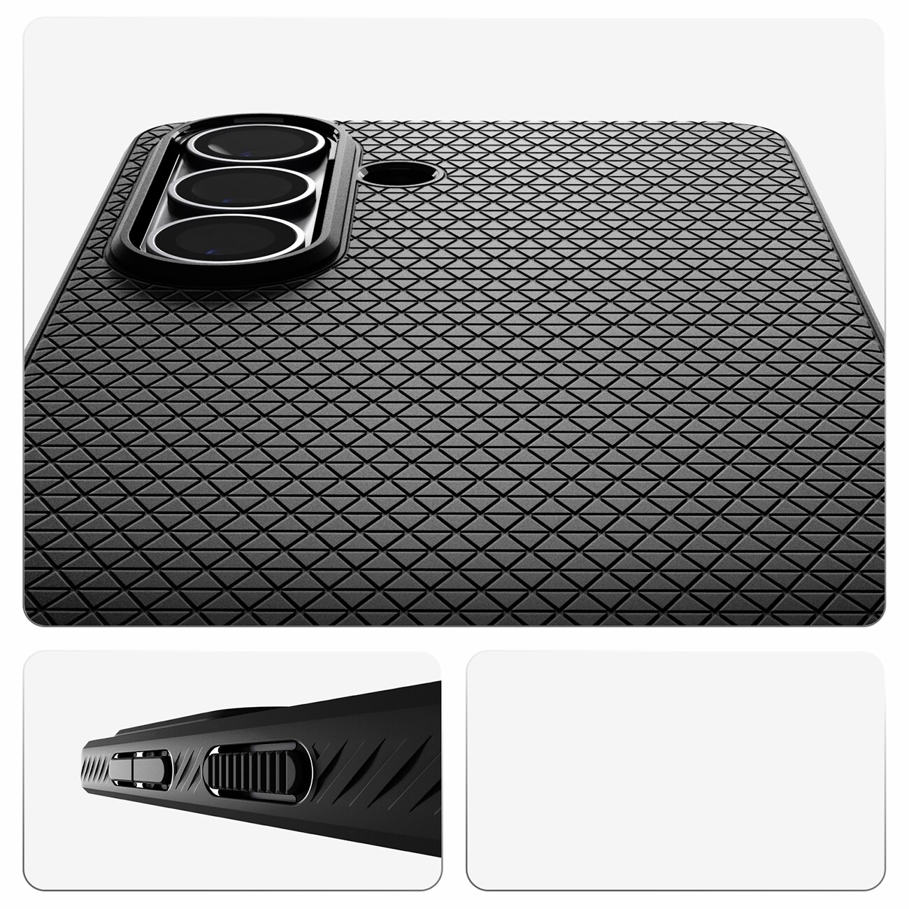 Spigen Liquid Air Mag MagSafe-fodral för Samsung Galaxy S26+ - Matt svart