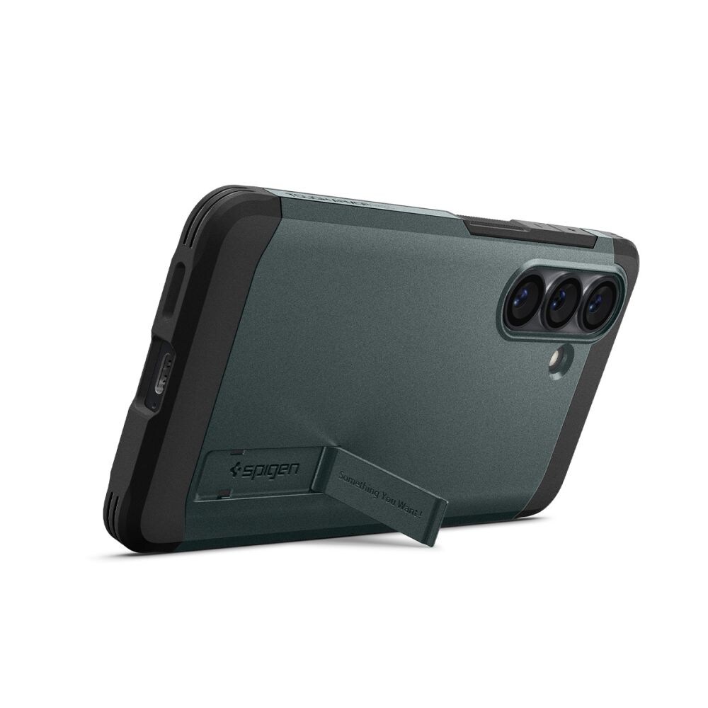 Spigen Tough Armor Mag MagSafe-fodral för Samsung Galaxy S26+ - Grön