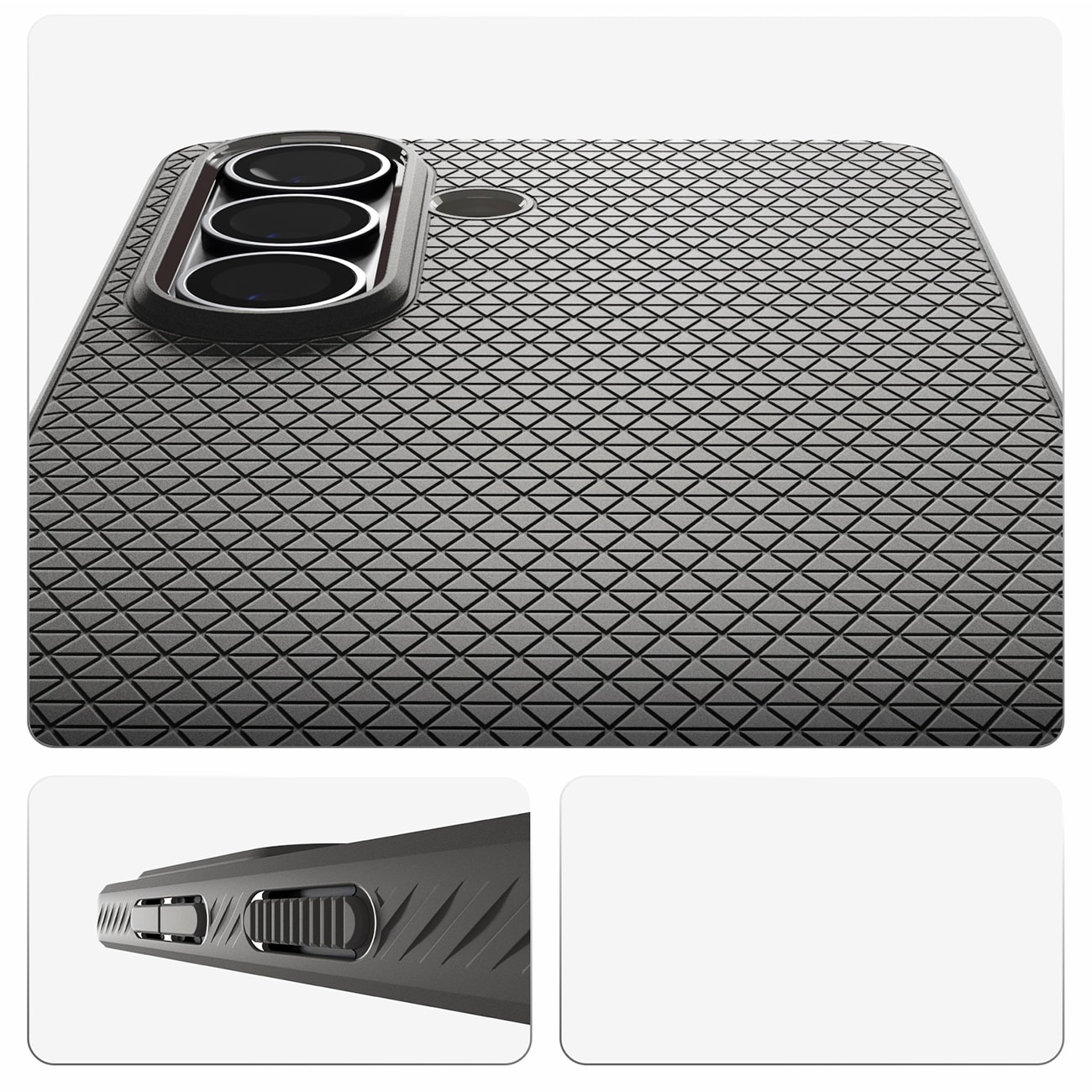 Spigen Liquid Air Mag MagSafe-etui til Samsung Galaxy S26 - grå