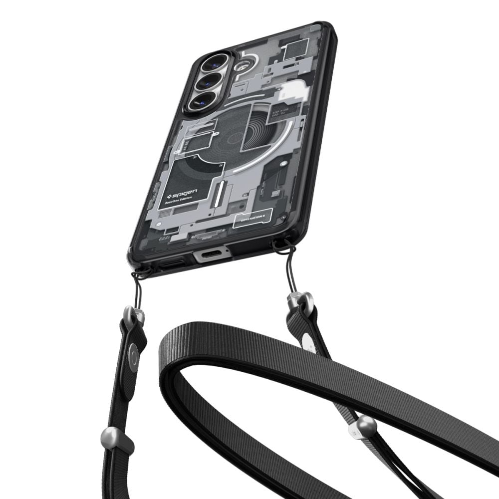 Spigen Ultra Hybrid Mag MagSafe-fodral för Samsung Galaxy S26 Zero One - Klar Svart