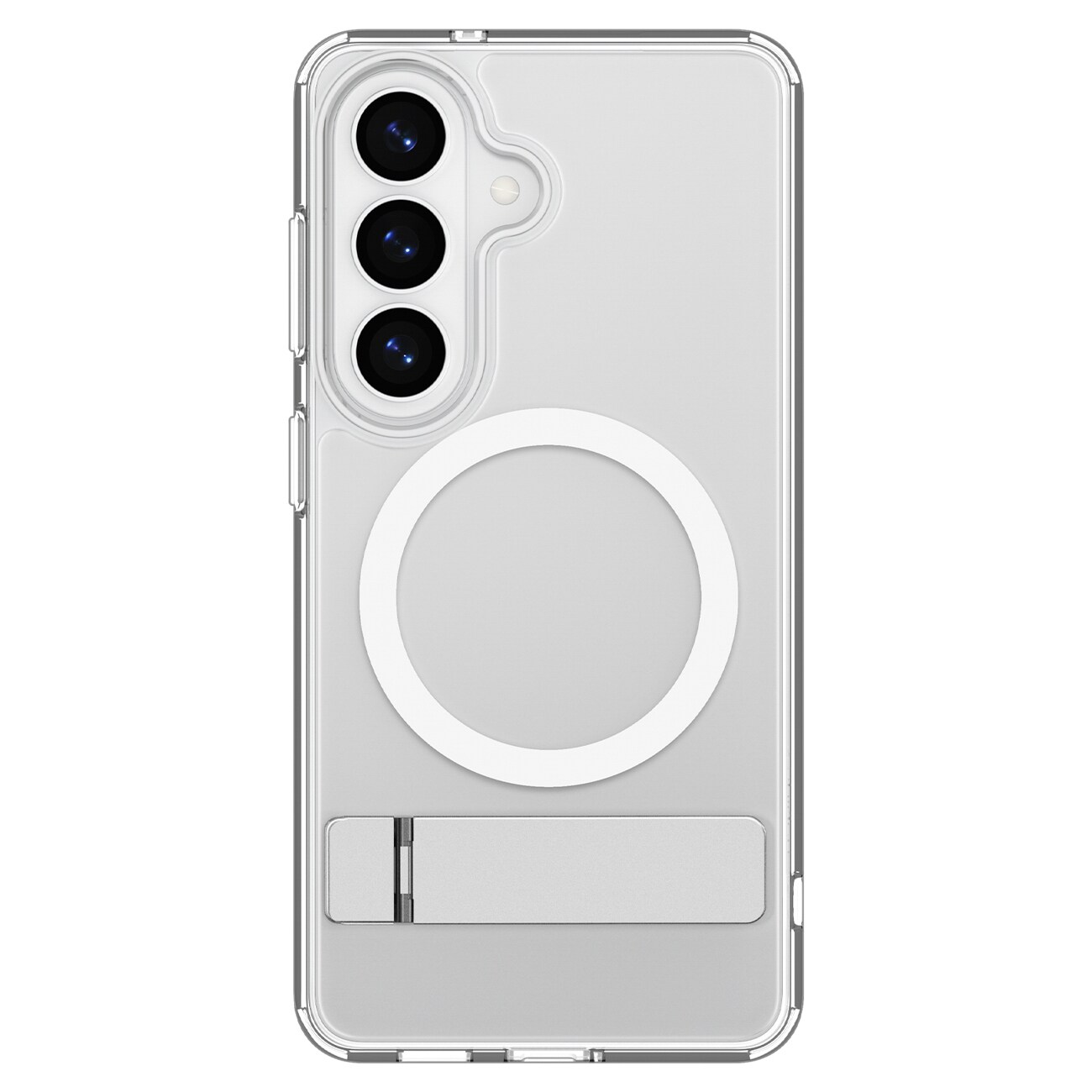 Spigen Ultra Hybrid S Mag MagSafe-fodral för Samsung Galaxy S26 - Klar och vit
