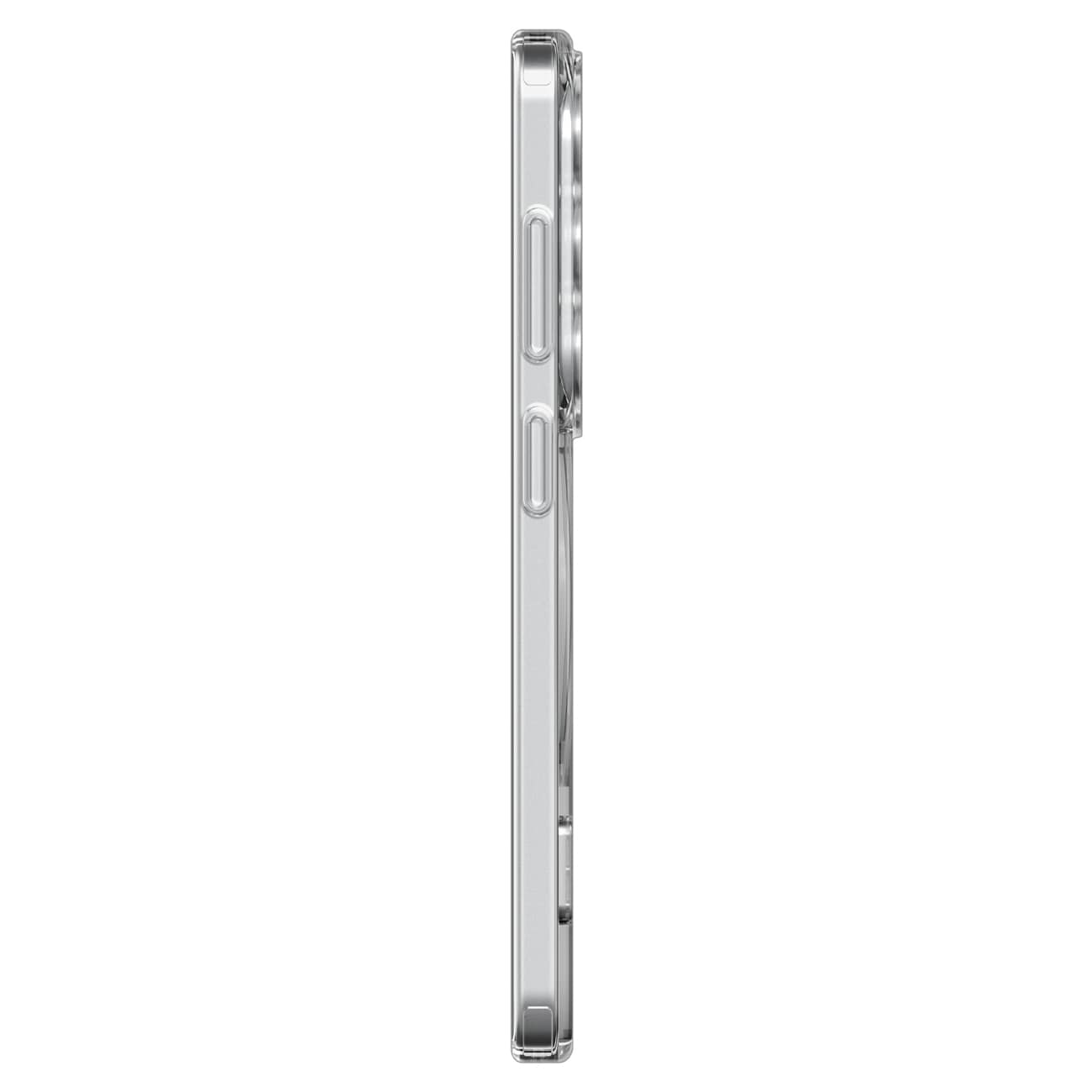 Spigen Ultra Hybrid S Mag MagSafe-fodral för Samsung Galaxy S26 - Klar och vit