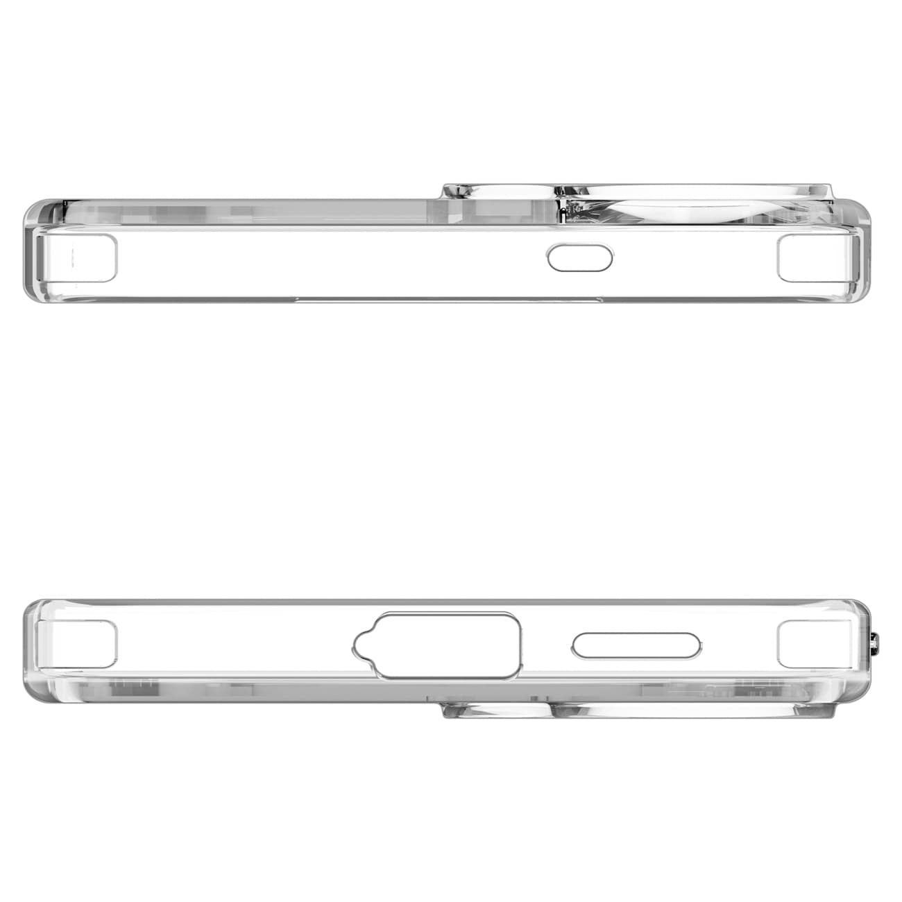 Spigen Ultra Hybrid S Mag MagSafe-fodral för Samsung Galaxy S26 - Klar och vit