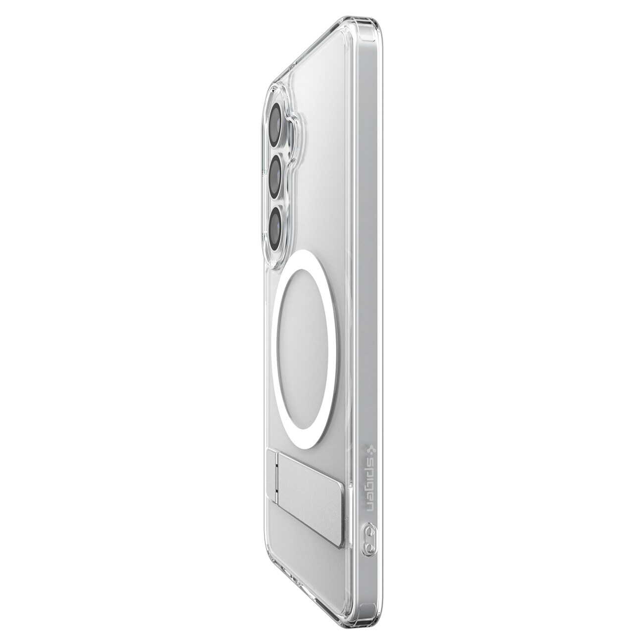Spigen Ultra Hybrid S Mag MagSafe-fodral för Samsung Galaxy S26 - Klar och vit