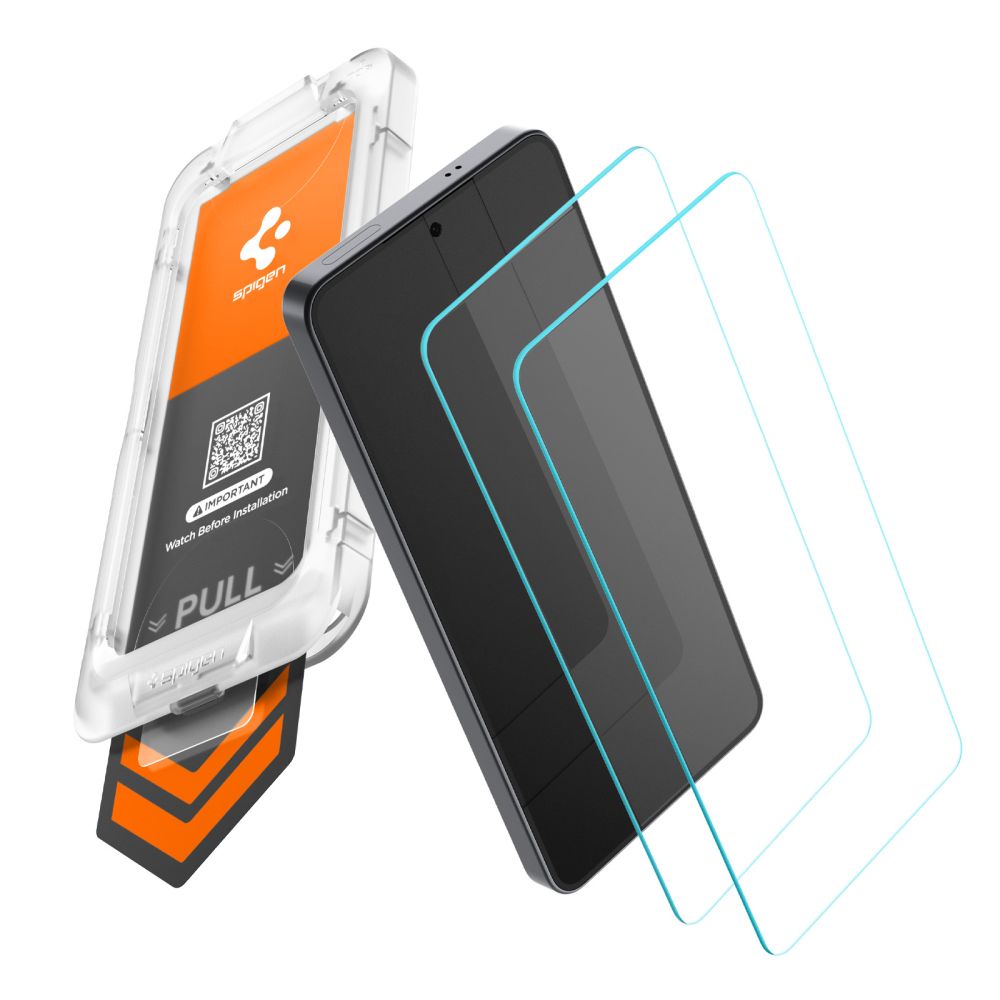 Spigen Glas.Tr Ez Fit Pro HD härdat glas 2-pack för Samsung Galaxy S26+