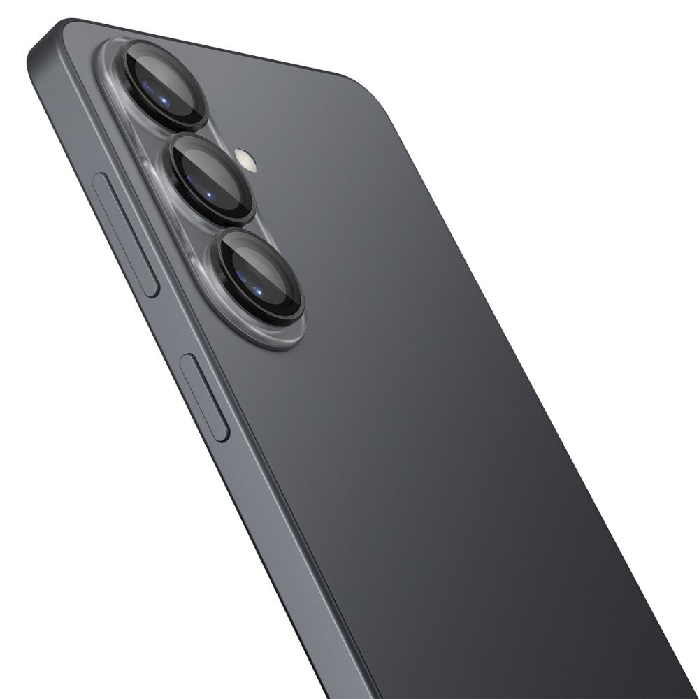 Spigen Glas.Tr Ez Fit Optik Pro HD Kameraskydd 2-pack för Samsung Galaxy S26+ - Svart