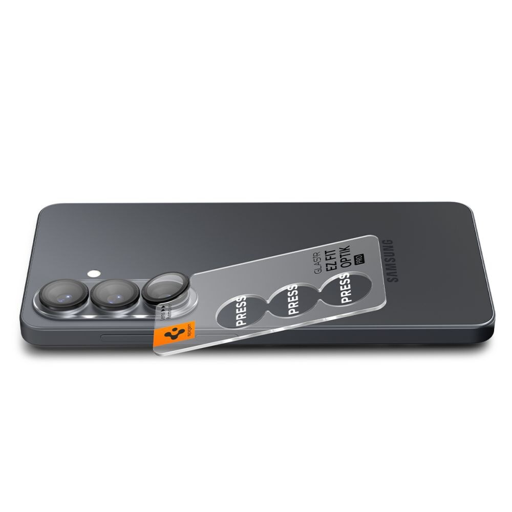Spigen Glas.Tr Ez Fit Optik Pro HD Kameraskydd 2-pack för Samsung Galaxy S26+ - Svart