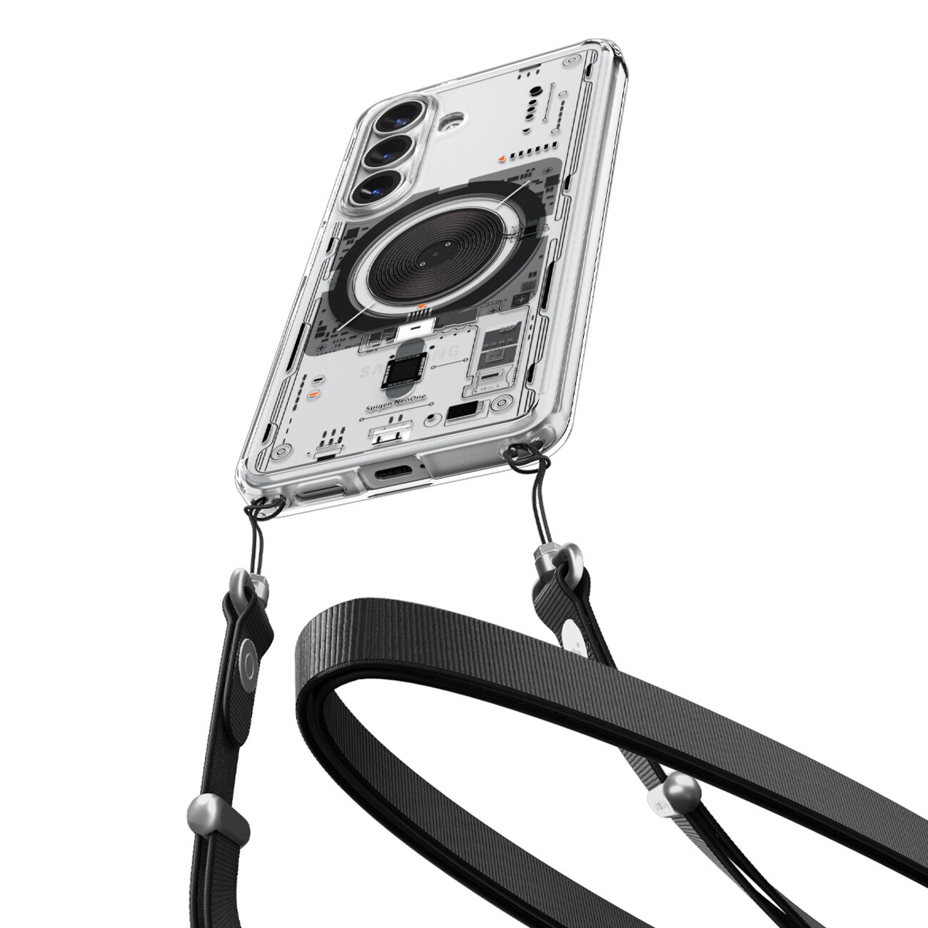 Spigen Ultra Hybrid Mag MagSafe-fodral för Samsung Galaxy S26+ Neo One - Transparent