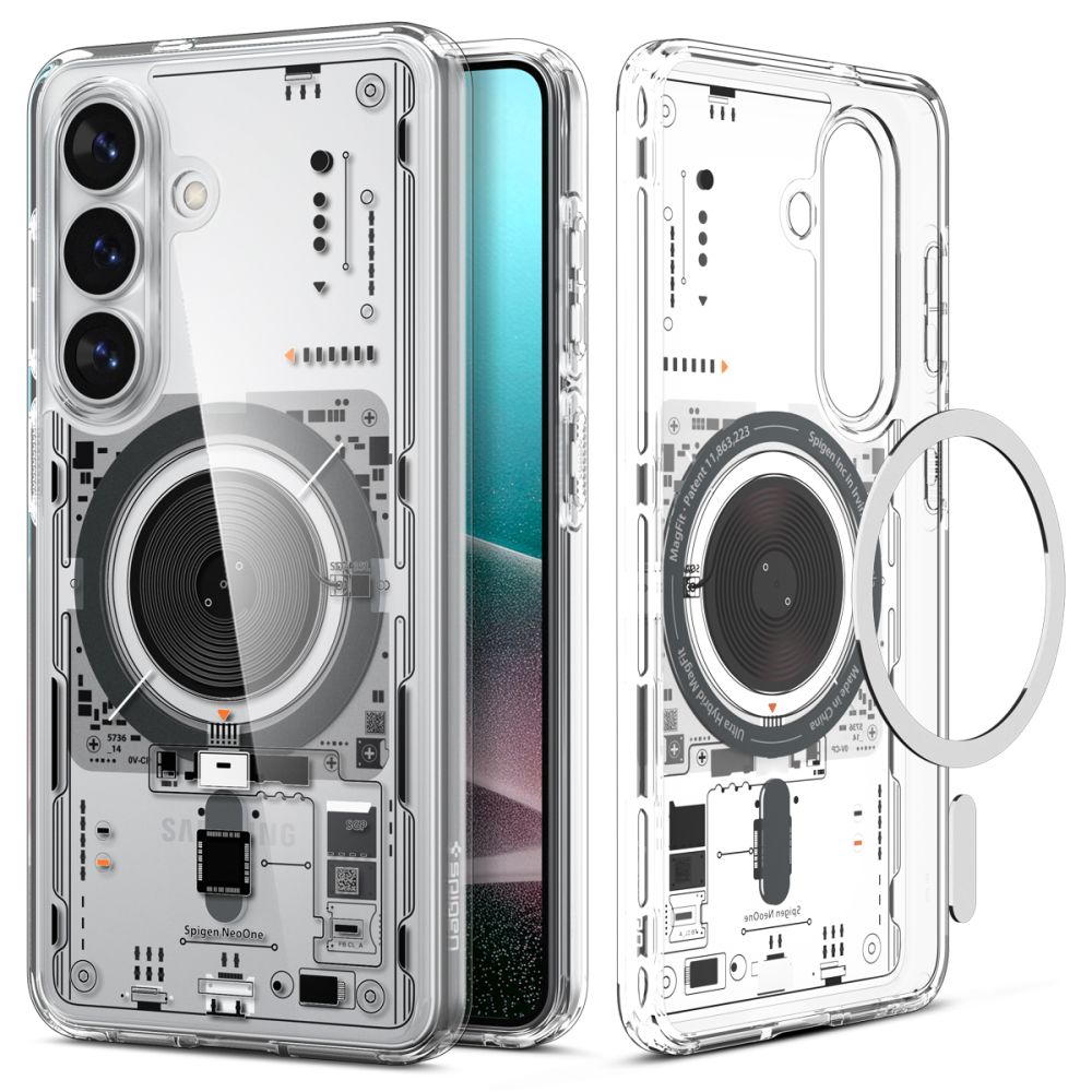 Spigen Ultra Hybrid Mag MagSafe-fodral för Samsung Galaxy S26+ Neo One - Transparent
