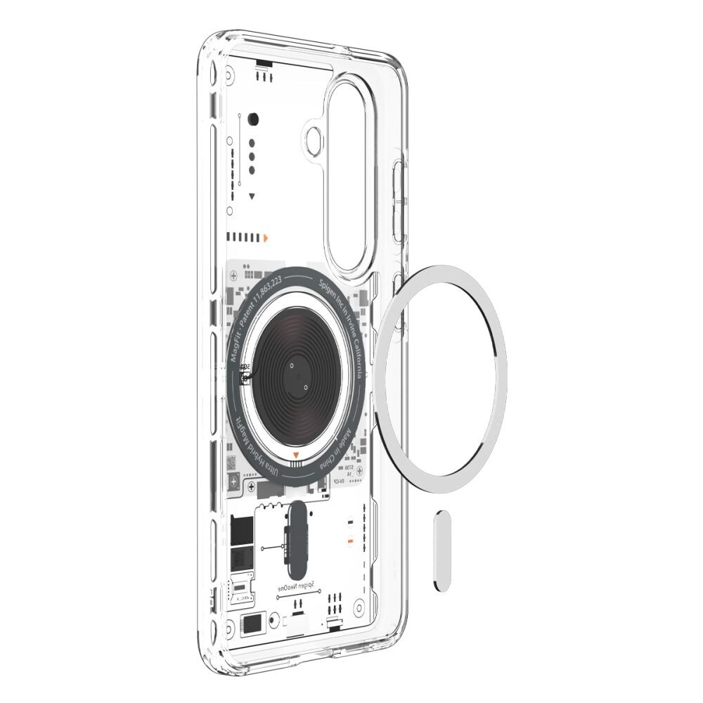 Spigen Ultra Hybrid Mag MagSafe-fodral för Samsung Galaxy S26+ Neo One - Transparent