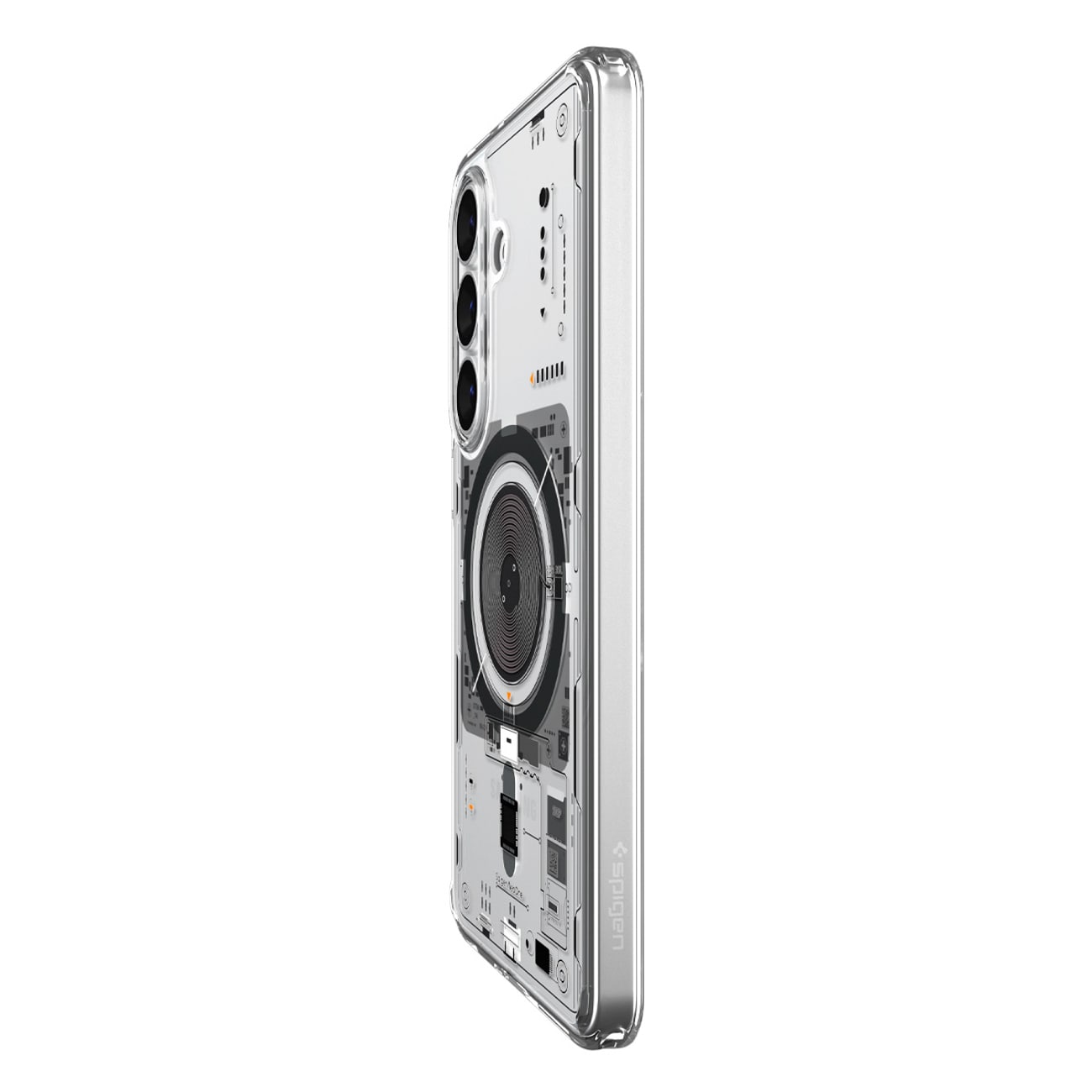 Spigen Ultra Hybrid Mag MagSafe-fodral för Samsung Galaxy S26 Neo One - Transparent
