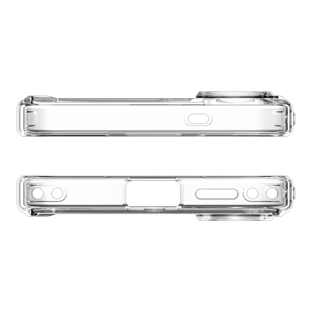 Spigen Ultra Hybrid Mag MagSafe-fodral för Samsung Galaxy S26 Neo One - Transparent