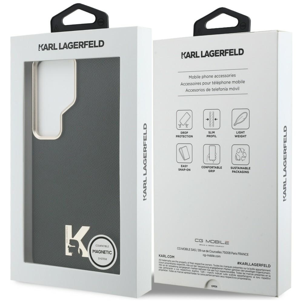 Karl Lagerfeld K Metal Logo MagSafe-fodral för Samsung Galaxy S26 Ultra - Svart