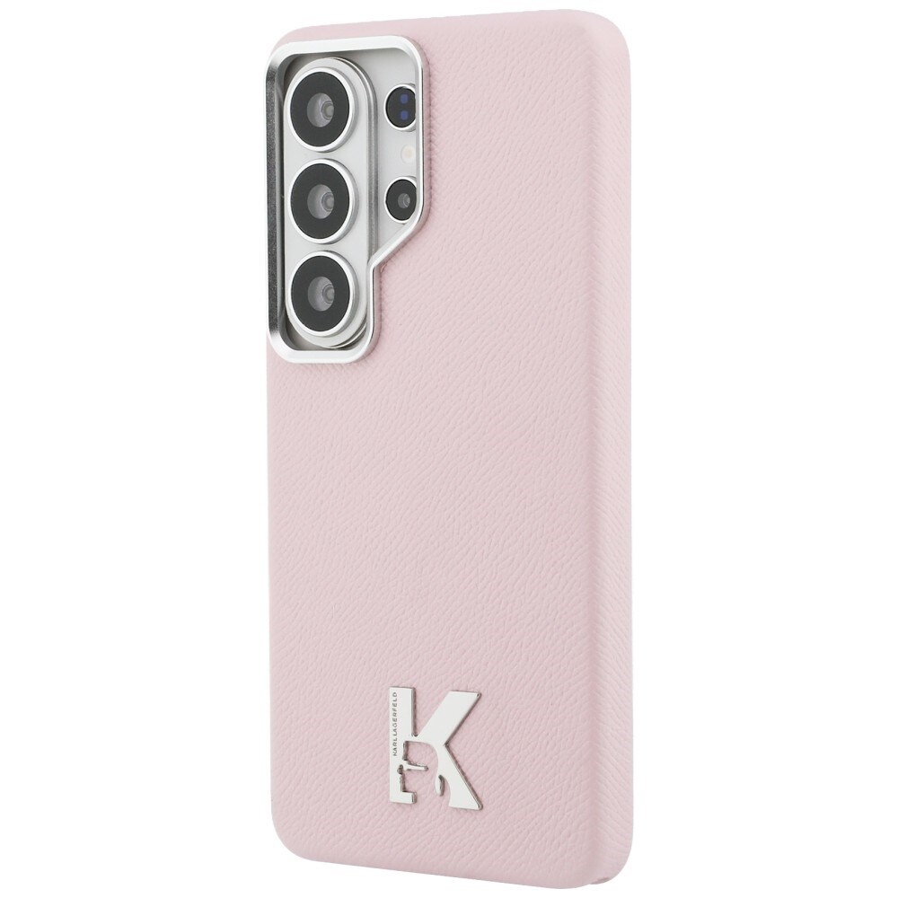 Karl Lagerfeld K Metal Logo MagSafe-fodral för Samsung Galaxy S26 Ultra - Rosa