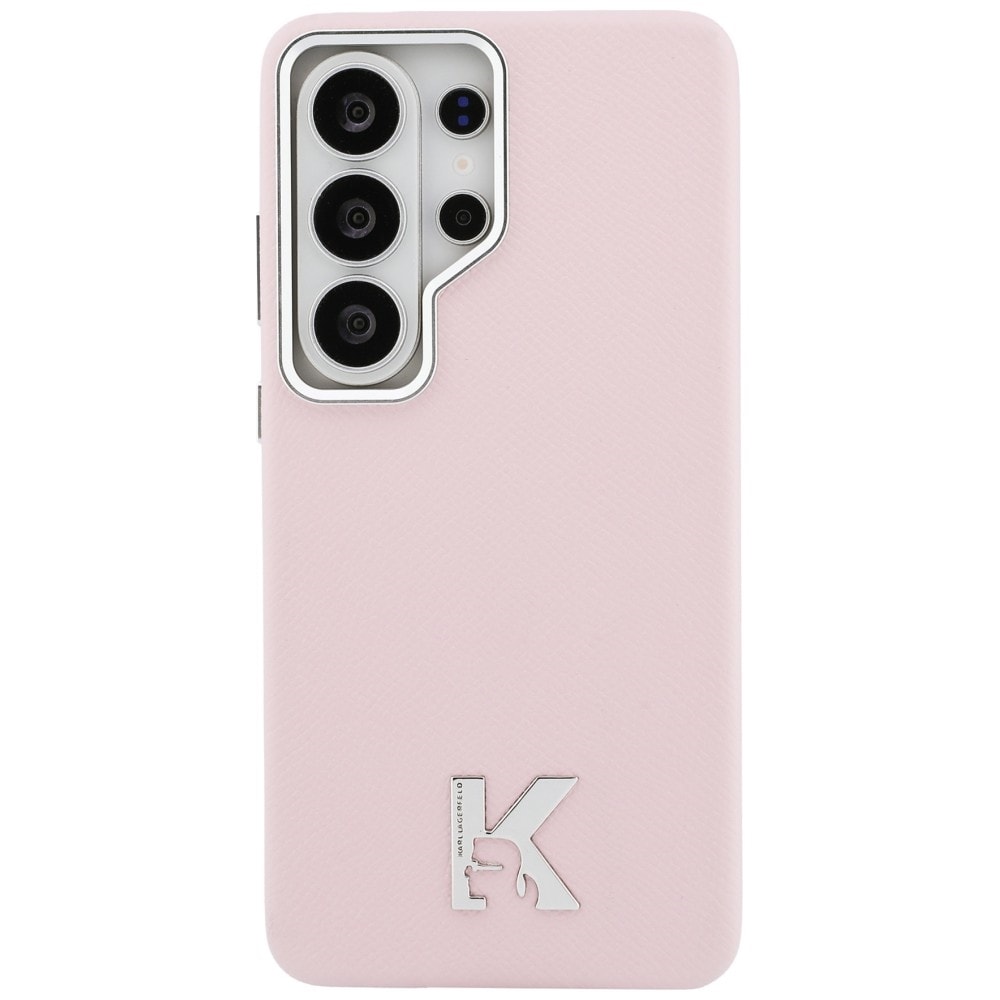 Karl Lagerfeld K Metal Logo MagSafe-fodral för Samsung Galaxy S26 Ultra - Rosa