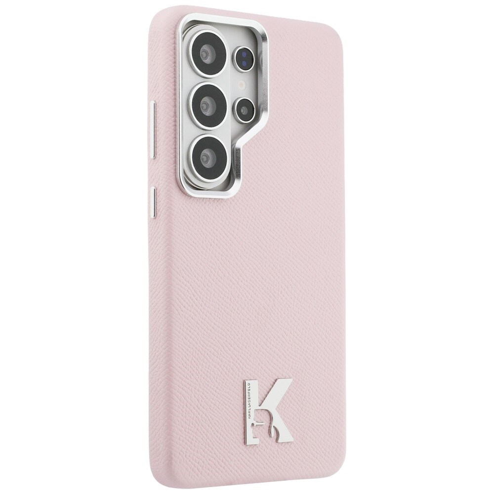 Karl Lagerfeld K Metal Logo MagSafe-fodral för Samsung Galaxy S26 Ultra - Rosa