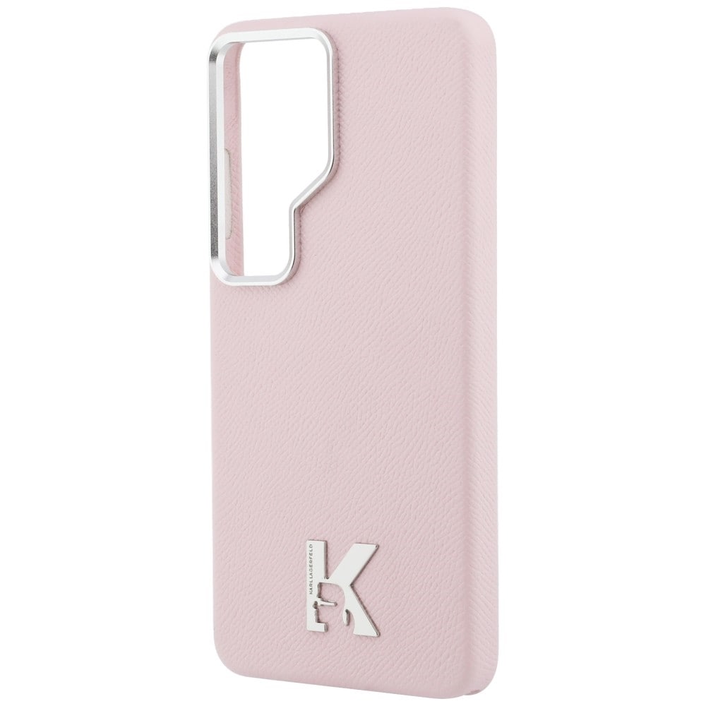 Karl Lagerfeld K Metal Logo MagSafe-fodral för Samsung Galaxy S26 Ultra - Rosa