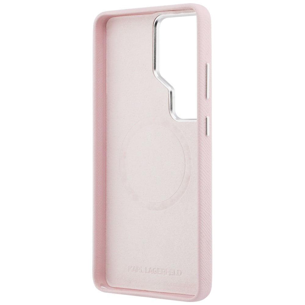 Karl Lagerfeld K Metal Logo MagSafe-fodral för Samsung Galaxy S26 Ultra - Rosa