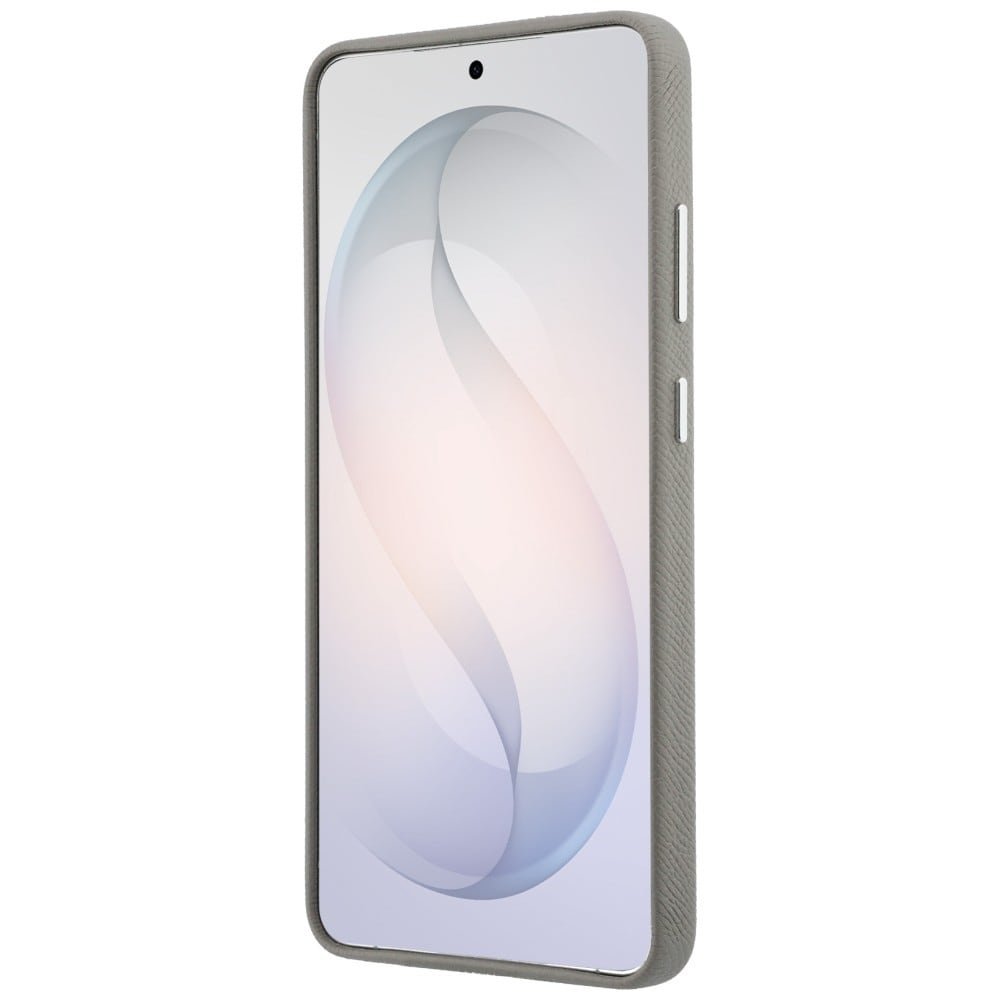 Karl Lagerfeld Saffiano Double Heads metallfodral för Samsung Galaxy S26 Ultra - silver