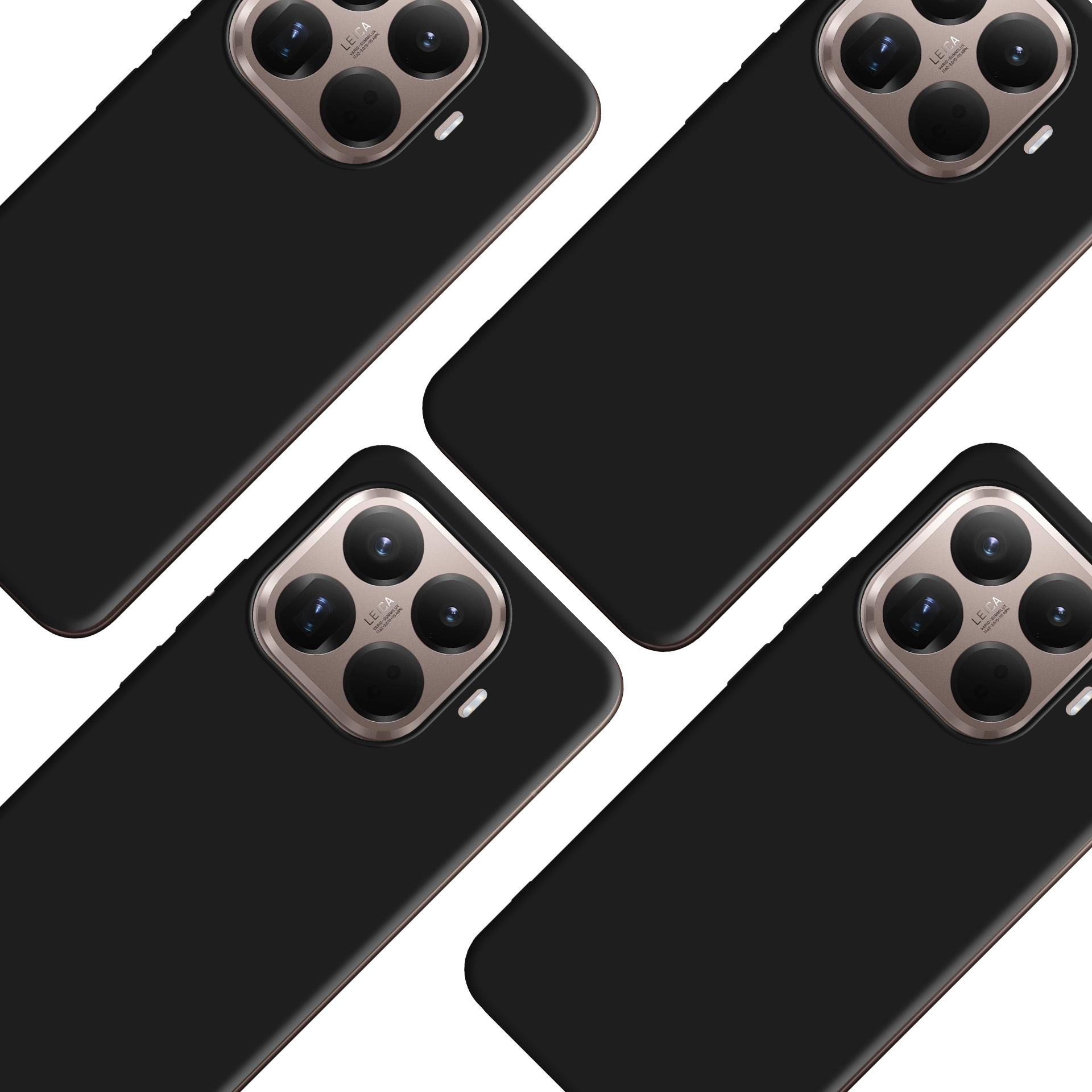 3mk Matt Case Pro til Xiaomi 15T Pro 5G - Sort