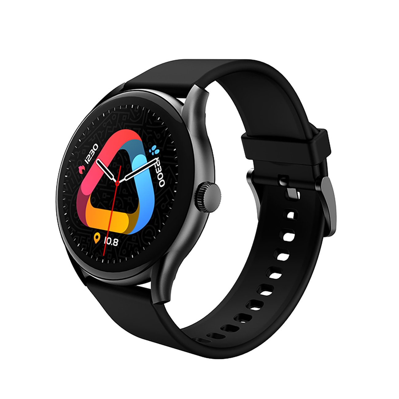 QCY Watch GT AMOLED IPX8 280mAh smartklocka - svart