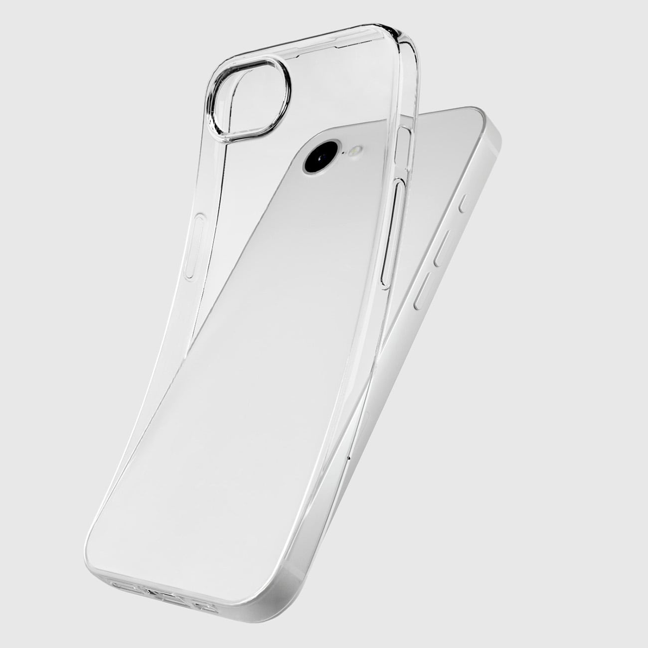 SBS Skinny Cover til iPhone 16e / 17e - Transparent