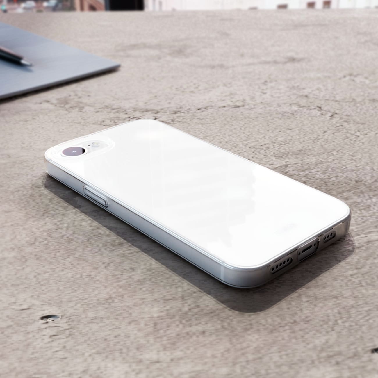 SBS Skinny Cover til iPhone 16e / 17e - Transparent