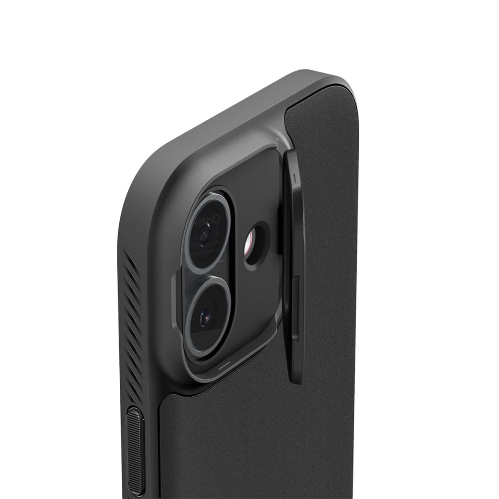 Spigen Optik Armor MagSafe-etui til iPhone 17 - sort