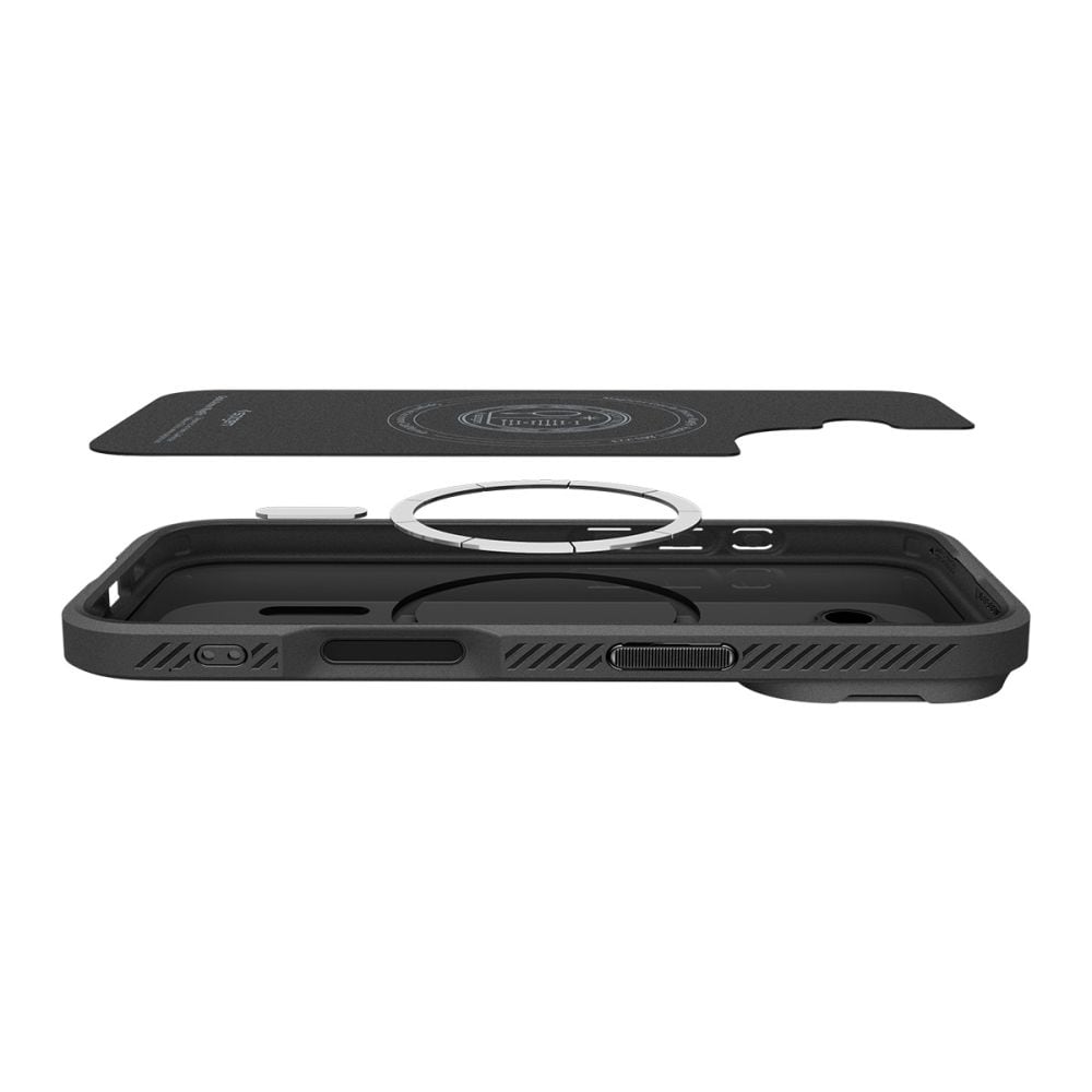 Spigen Optik Armor MagSafe-etui til iPhone 17 - sort