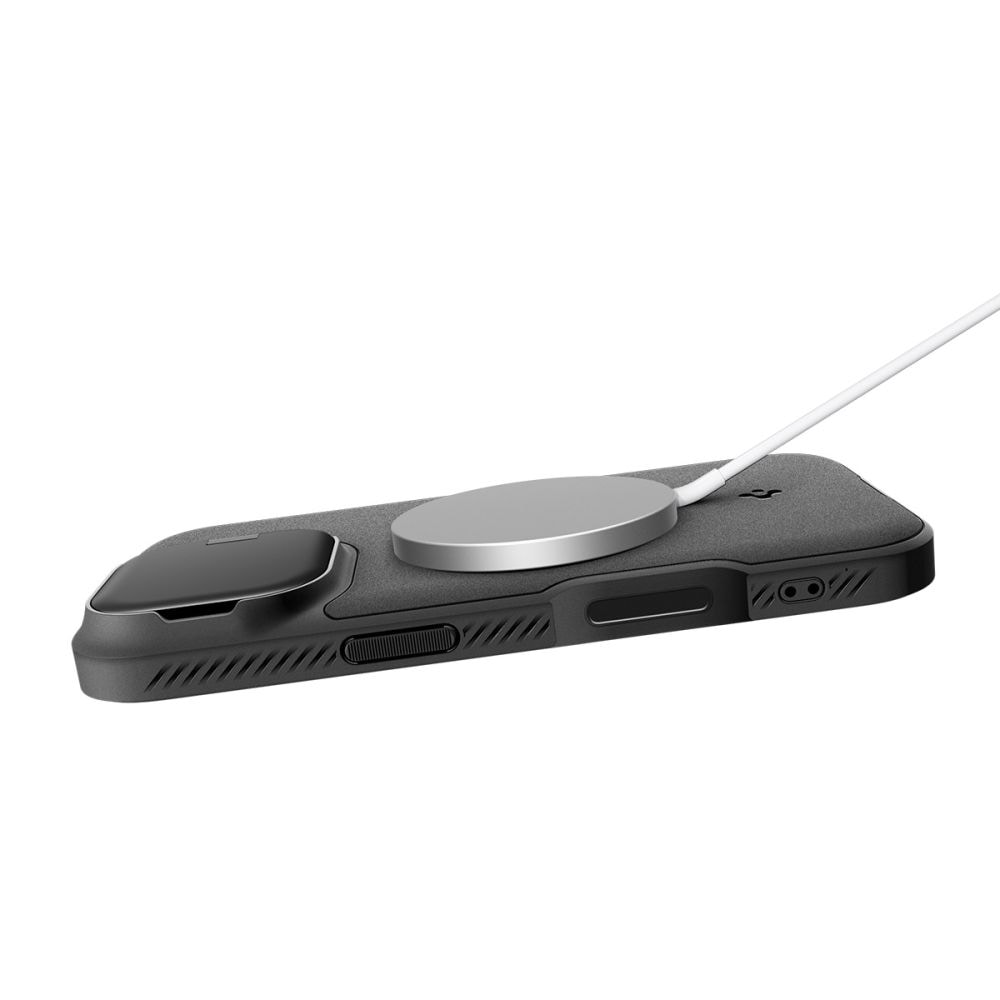 Spigen Optik Armor MagSafe-etui til iPhone 17 - sort