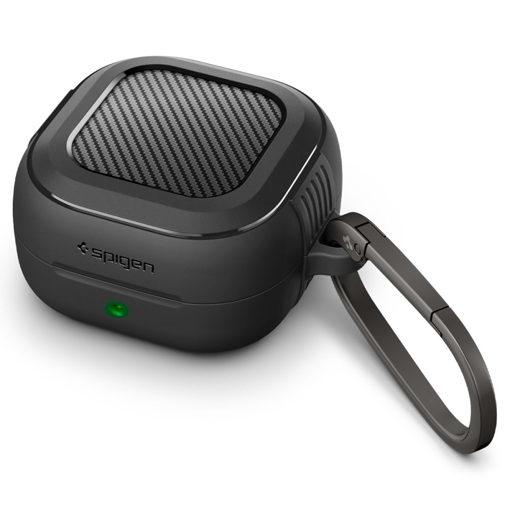 Spigen Robust skyddsfodral för Samsung Galaxy Buds 4 / 4 Pro - Matt svart