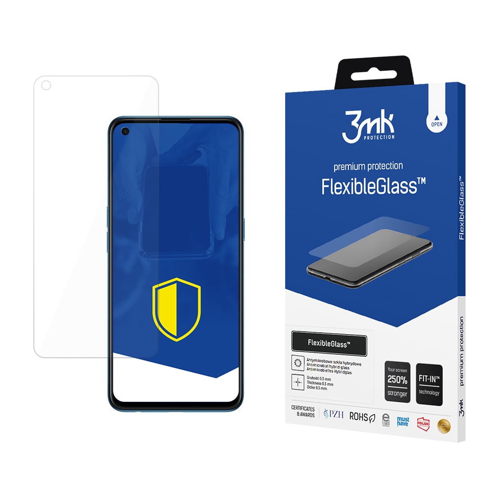3mk FlexibleGlass™ Hybridglas för Oppo Reno 5 / 5K 5G