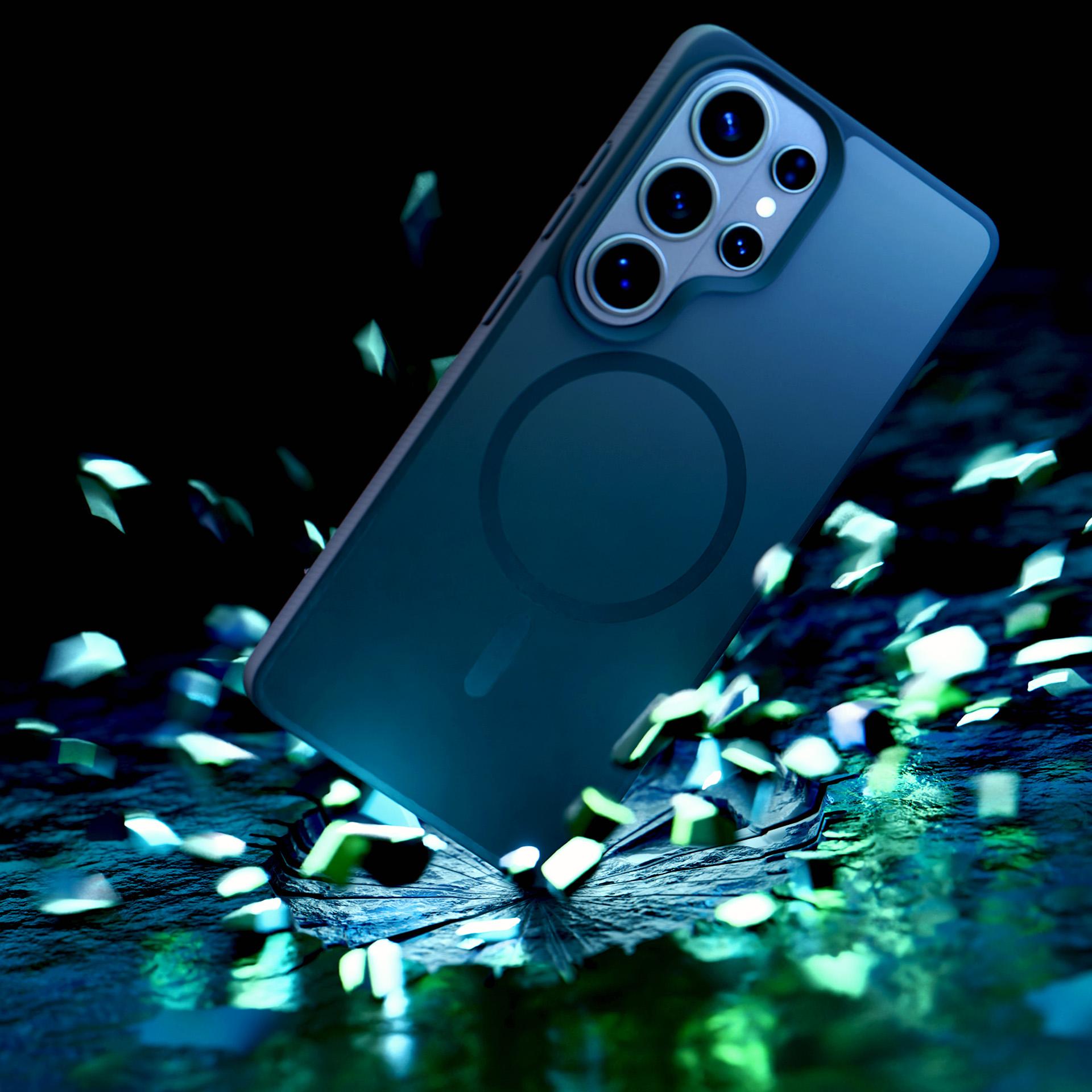 3mk Smoke MagCase til Samsung Galaxy S26 Ultra - Grå-translucent