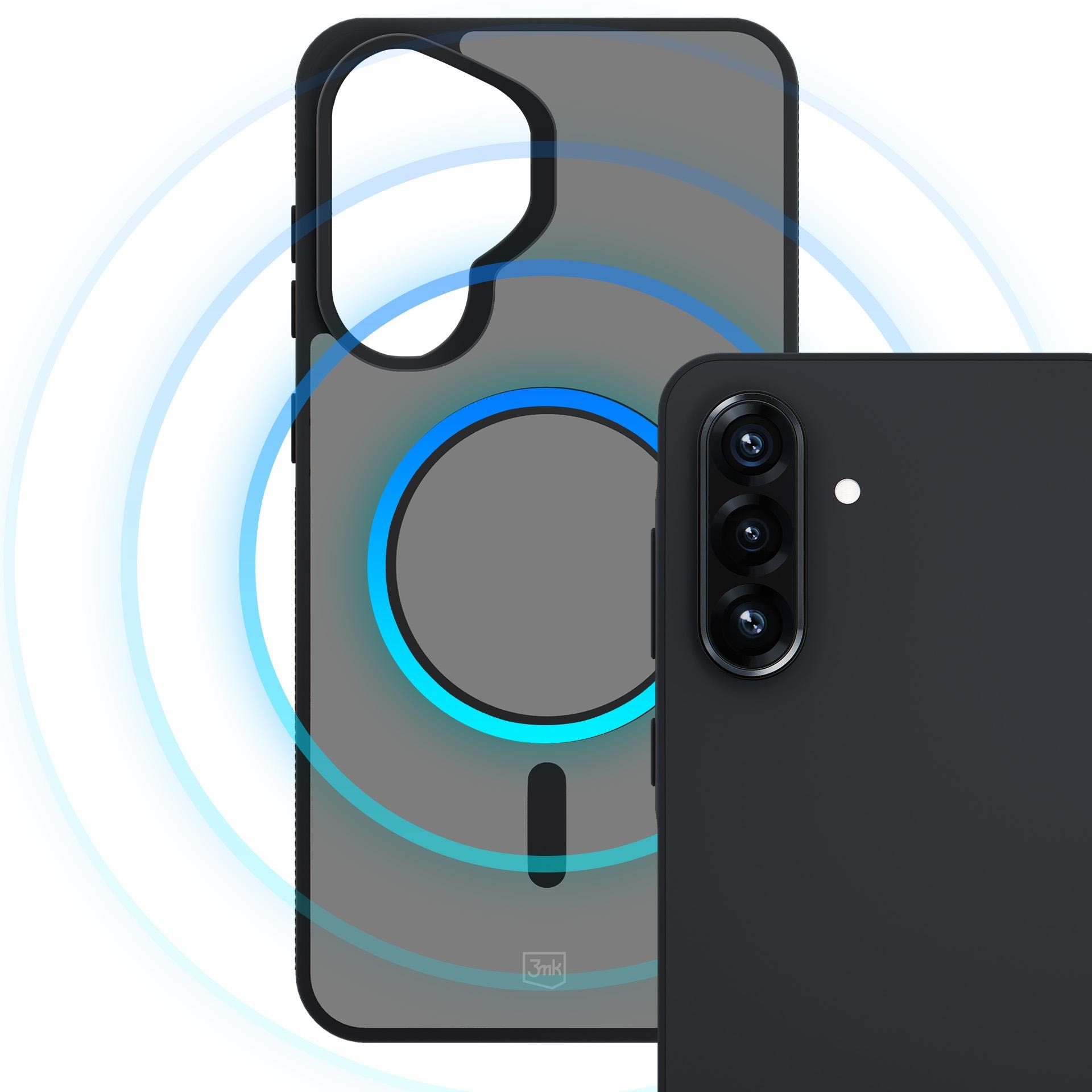 3mk Smoke MagCase til Samsung Galaxy A57 - Grå-translucent