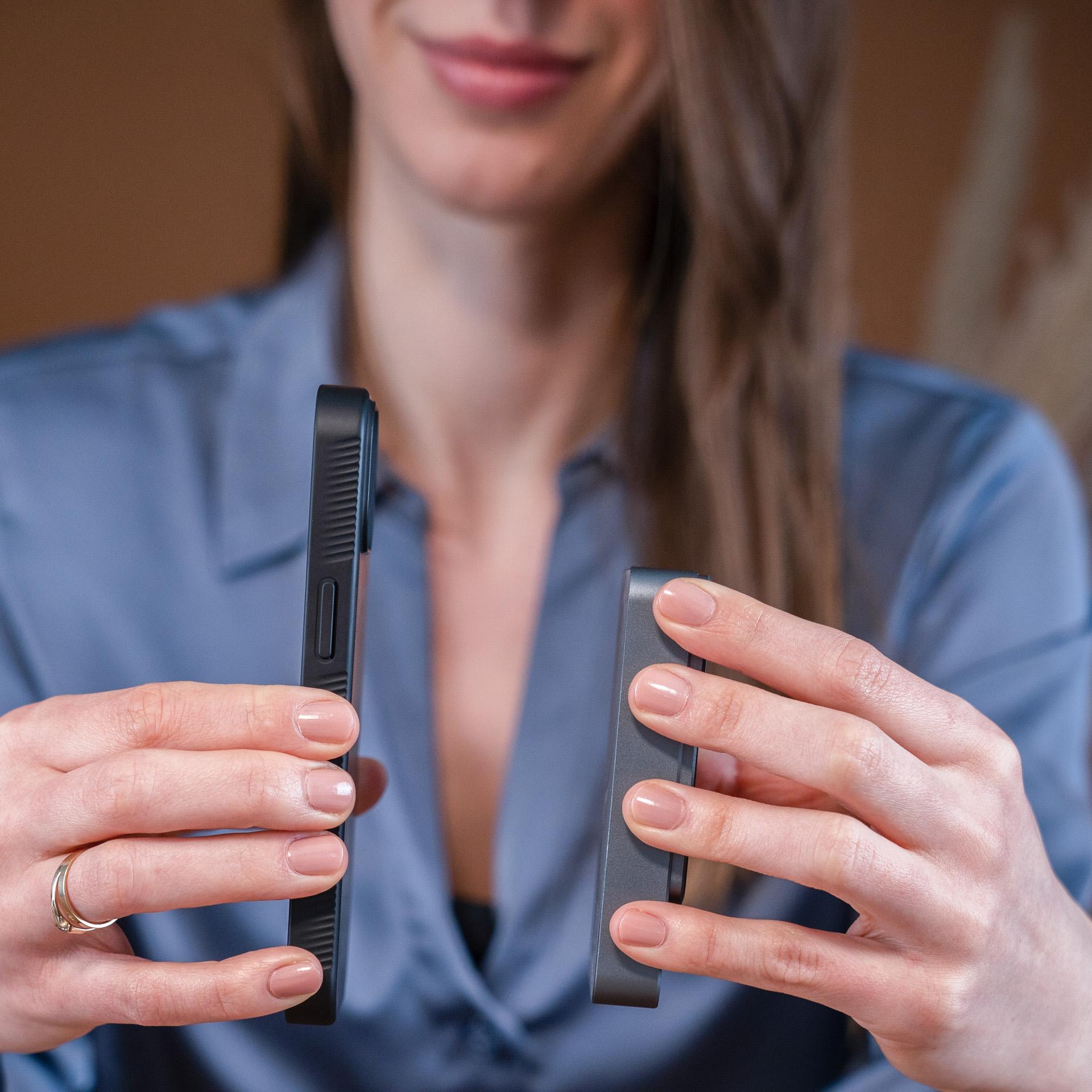 3mk Smoke MagCase til Samsung Galaxy A57 - Grå-translucent