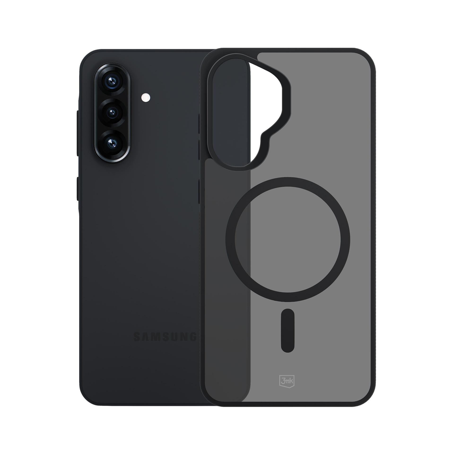 3mk Smoke MagCase til Samsung Galaxy A57 - Grå-translucent