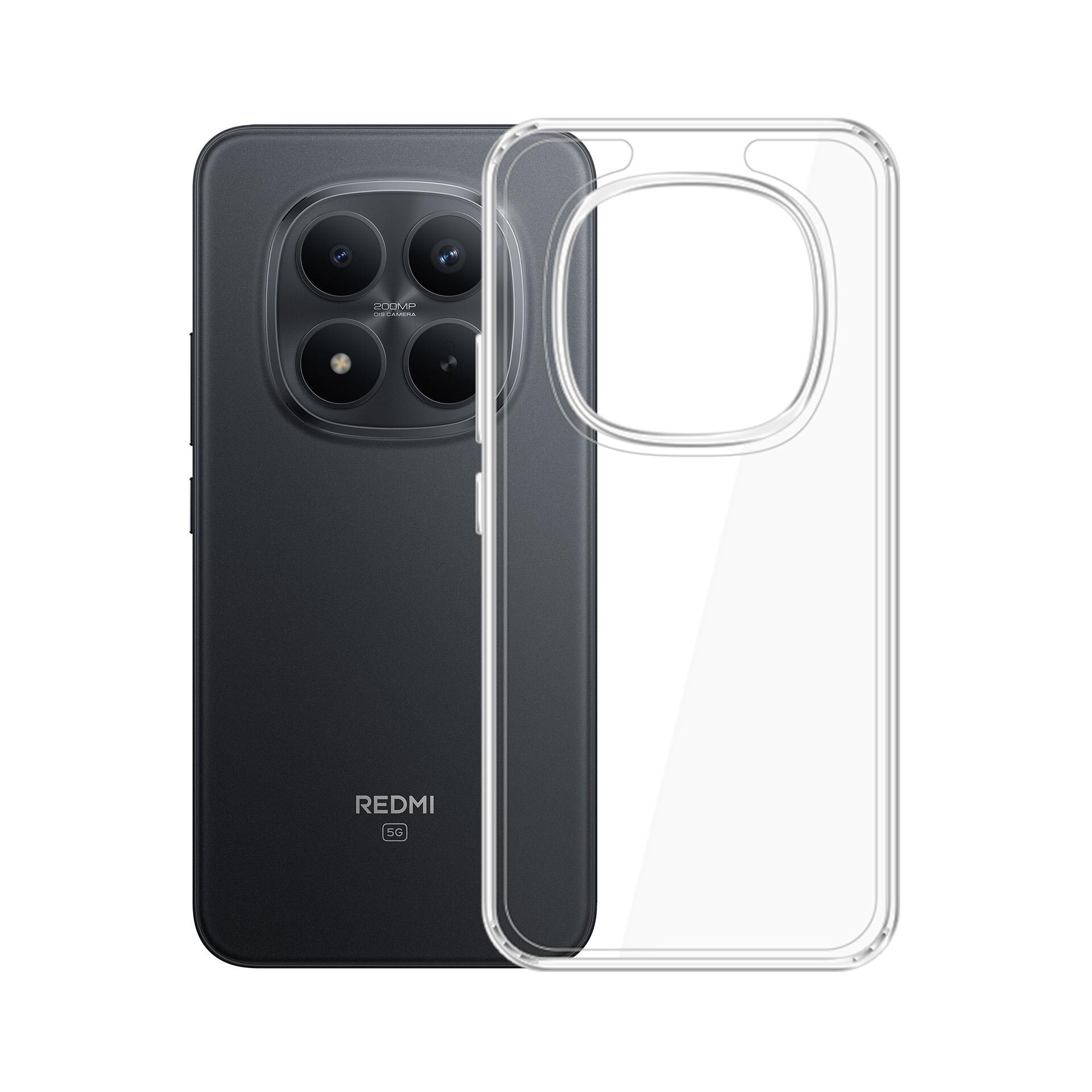3mk Panseretui til Xiaomi Redmi note 15 Pro - gennemsigtig