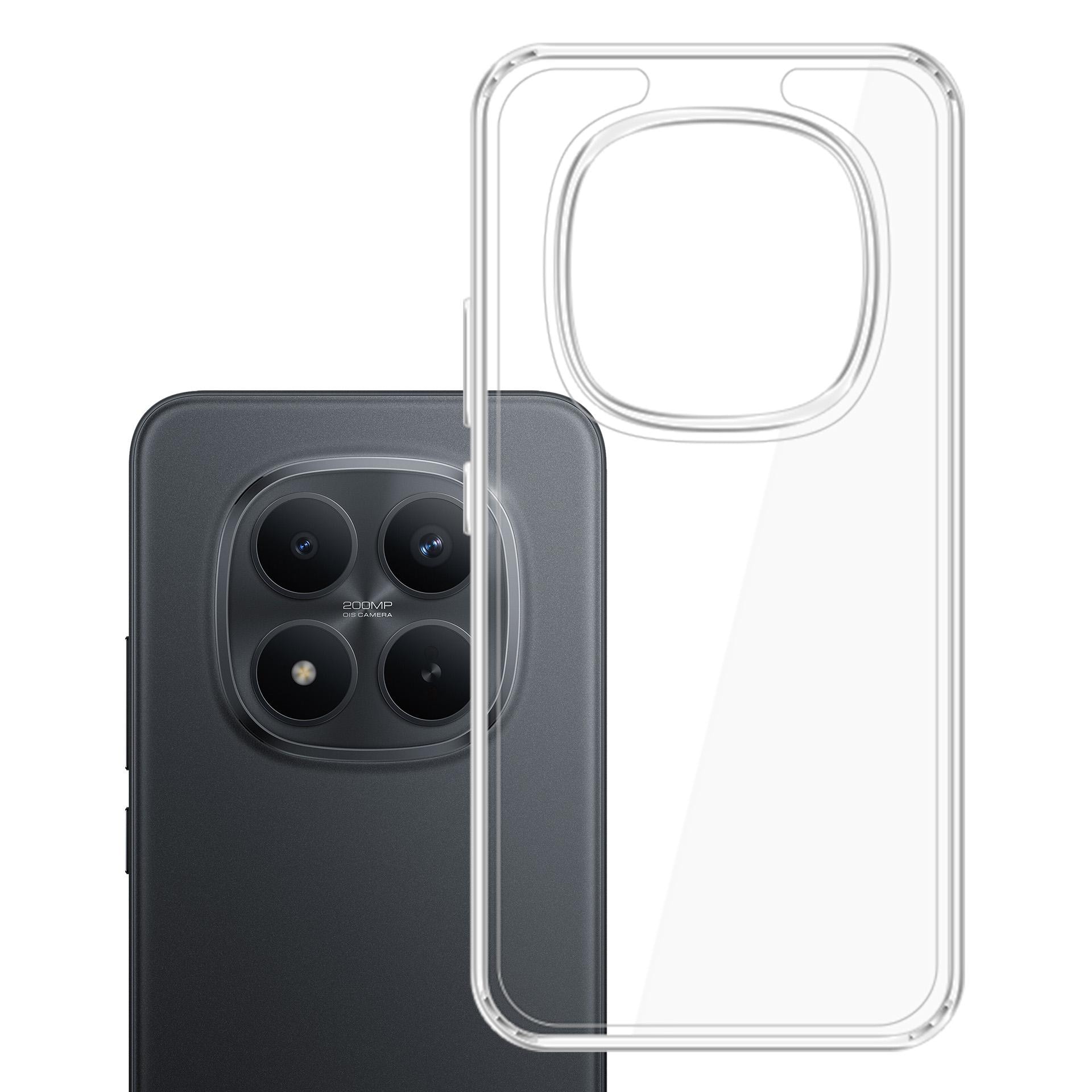 3mk Panseretui til Xiaomi Redmi note 15 Pro - gennemsigtig