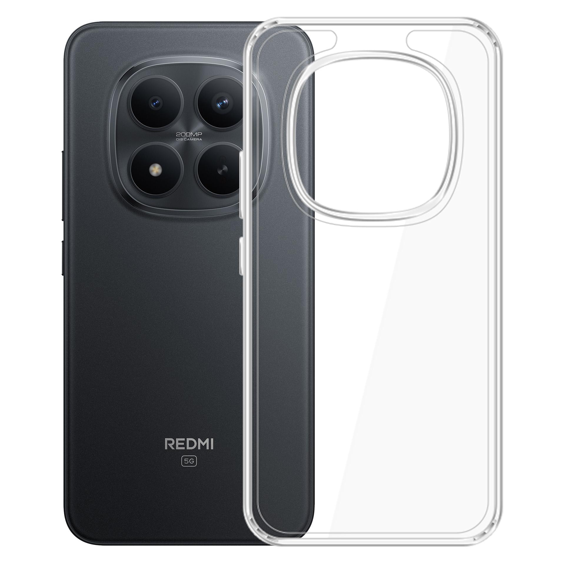 3mk Panseretui til Xiaomi Redmi note 15 Pro - gennemsigtig