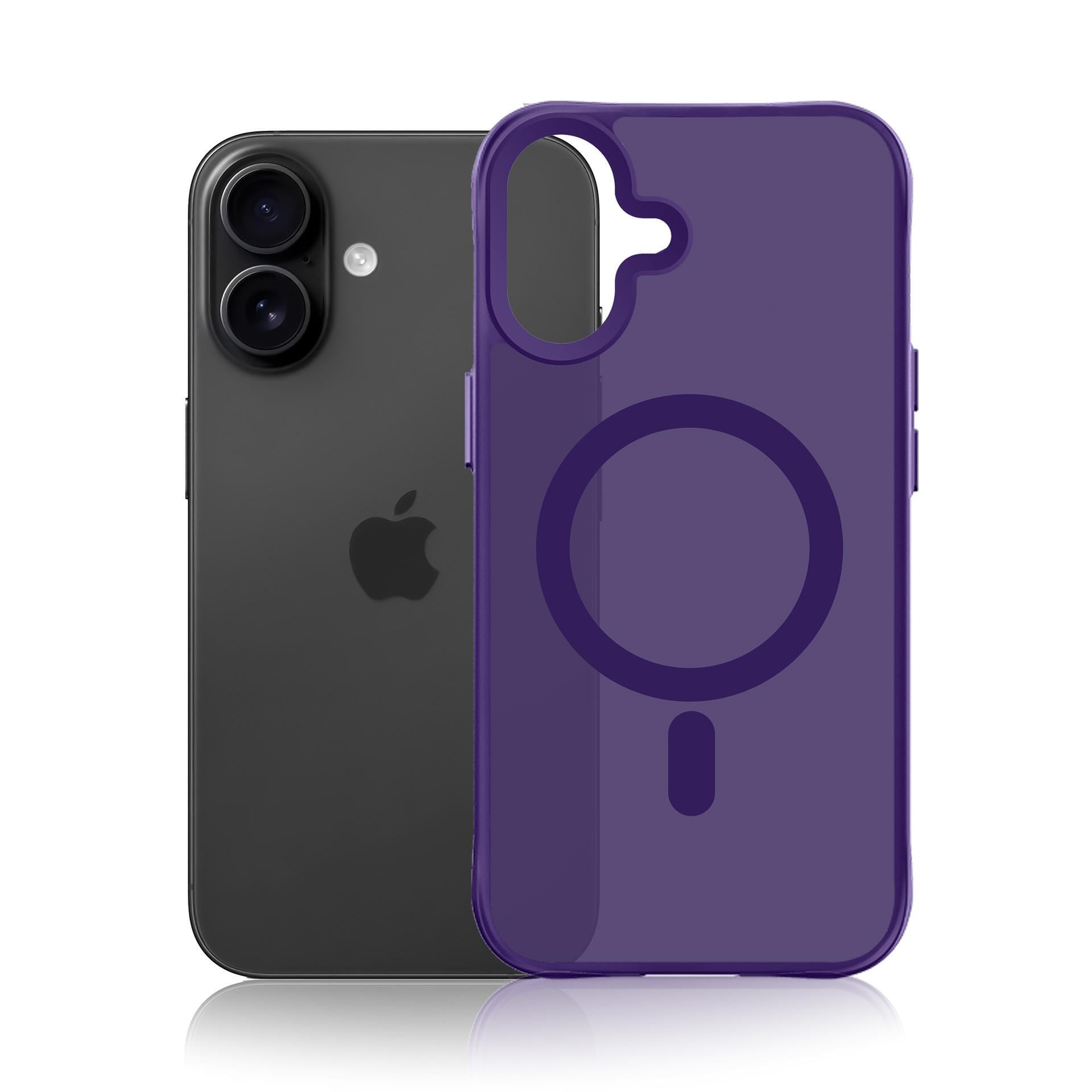 3mk Smoke MagCase til iPhone 17 - lilla-translucent