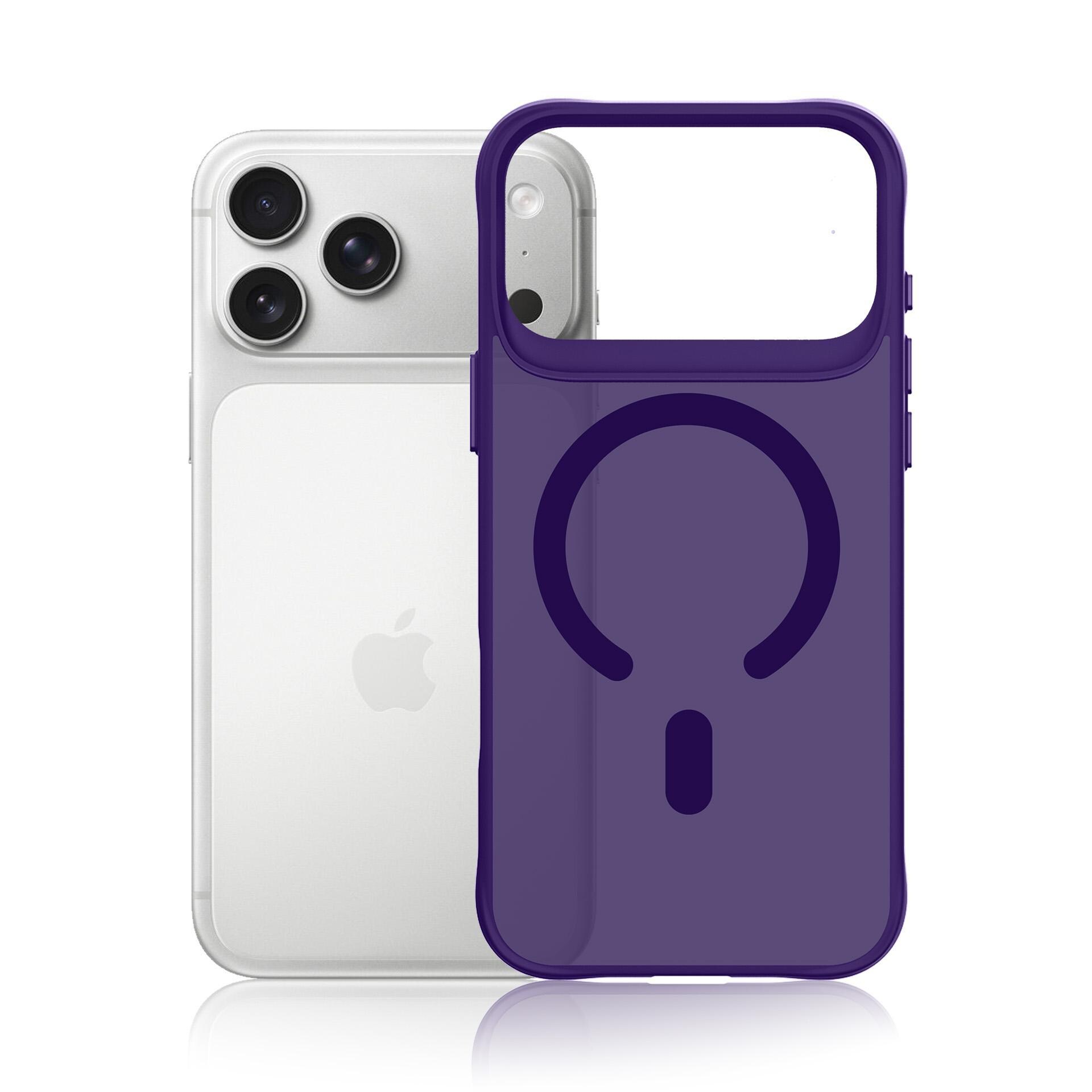 3mk Smoke MagCase til iPhone 17 Pro - Lilla gennemskinnelig