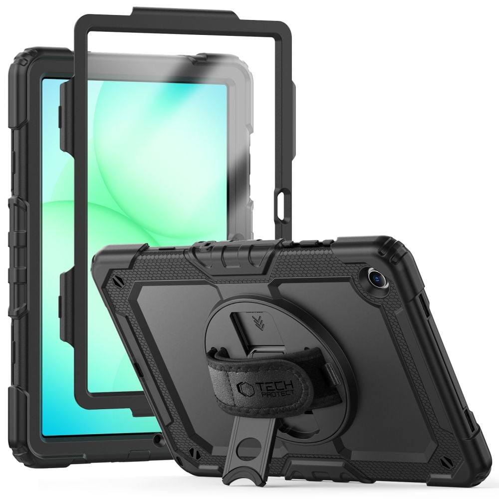 Tech-Protect Solid Case för Samsung Galaxy Tab A9+/A11+ 11.0 X210/X215/X216/X230/X235/X236 - Svart