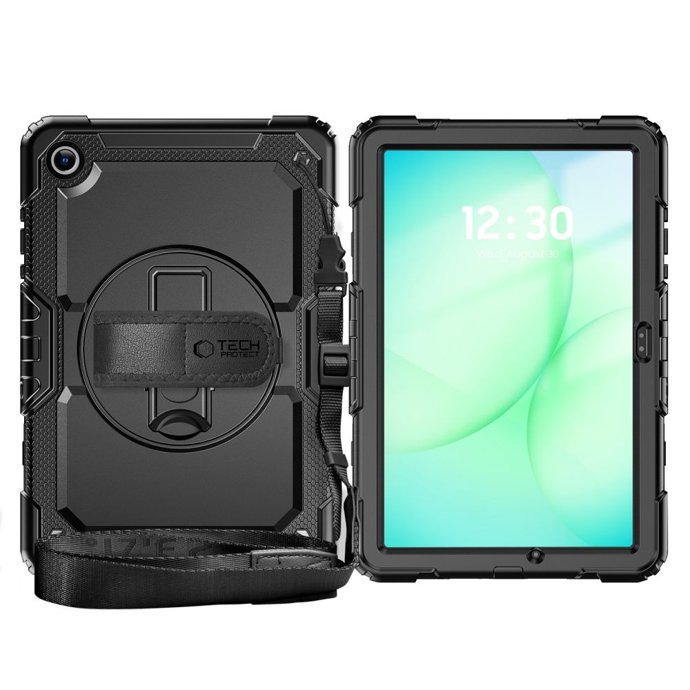 Tech-Protect Solid Case för Samsung Galaxy Tab A9+/A11+ 11.0 X210/X215/X216/X230/X235/X236 - Svart