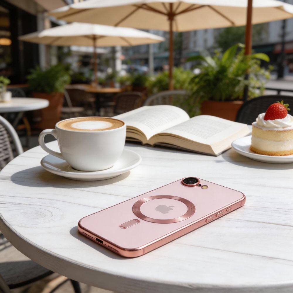 Tech-Protect MagFlex MagSafe-fodral för iPhone 16e / 17e - Rosa